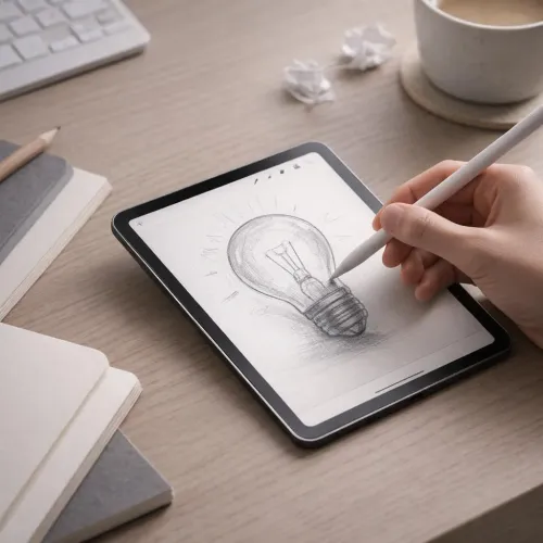 Paperlike™ 3 skärmskydd för iPad Mini (2021 & 2024) - 2-pack–Matt yta ger papperskänsla